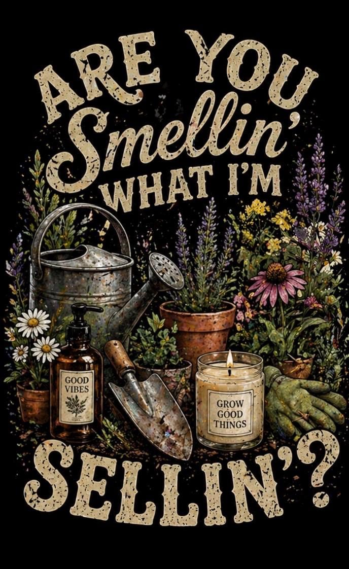 Are You Smellin’ What I’m Sellin’ Shirt, Gardening T-Shirt, Plant Lover Gift, Funny Garden Tee, Flower Lover Shirt, Botanical Graphic Tee